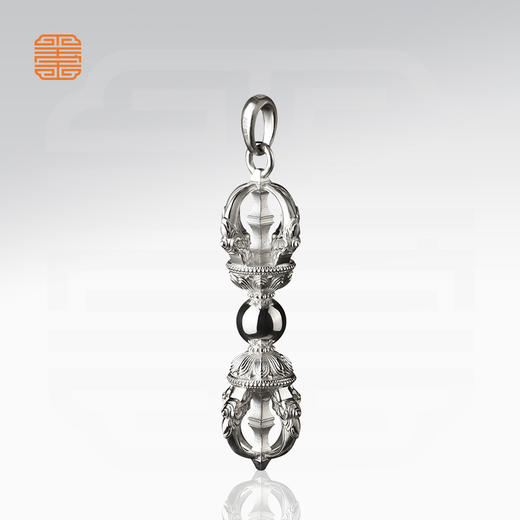 玺匠金铺《足银古法金刚杵》足银999 吊坠挂坠礼物 商品图2