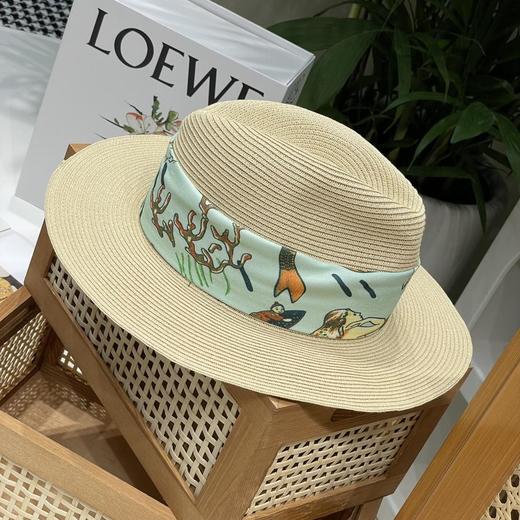 罗意威LoewePaula合作系列编织草帽（CO） 商品图0