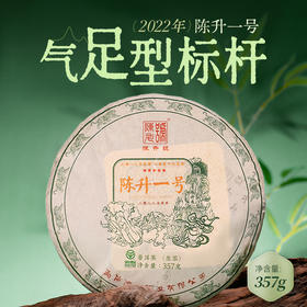 陈升号 2022年陈升一号357g（生茶）