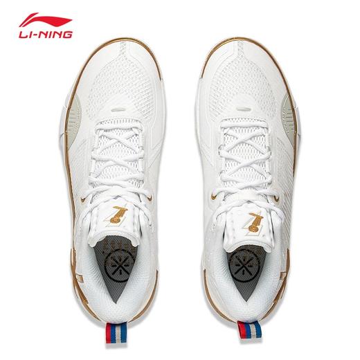 李宁韦德丨轻量高回弹篮球场地鞋男鞋2025夏季柔软低帮篮球鞋ABPV021 商品图3