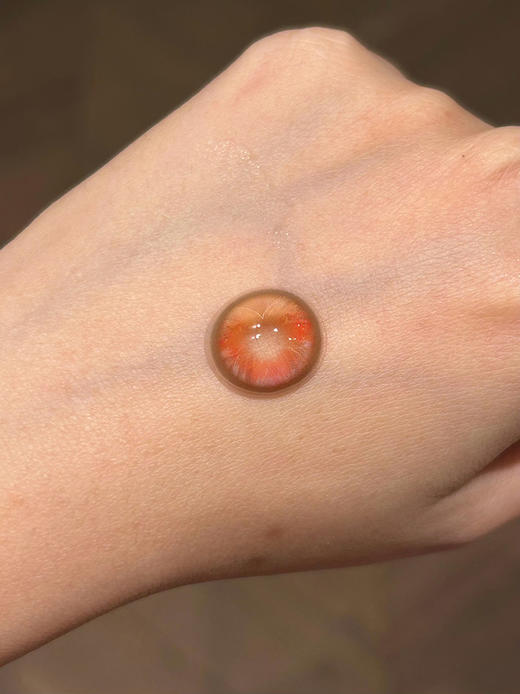 HUOHUOCON 茸璃蝶蕊 半年抛 两片 14.5mm 参考着色 13.8mm 基弧 8.5 含水 40% 新锐国货 商品图3