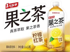 东鹏 果之茶 柠檬红茶1L*12