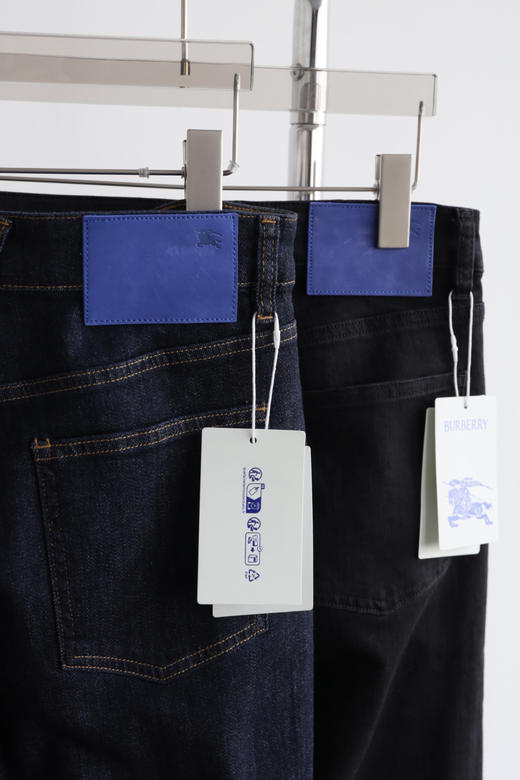 B.B 双色修身小直筒弹力水洗牛仔裤 NZK238 商品图5