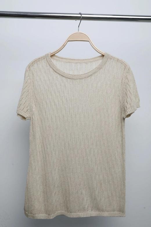 LPIUTY品牌直发！镂空短袖针织衫 C067793 商品图6