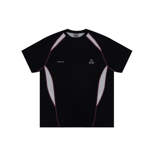 FDR官方店 户外抗菌冰感科技拼接撞色哈苏线短袖t恤男女宽松上衣 商品图6