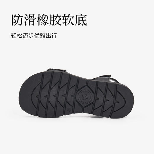 泰兰尼斯儿童公主露趾凉鞋儿童凉鞋甜美风露趾夏季鞋子T07D2B1794 商品图5