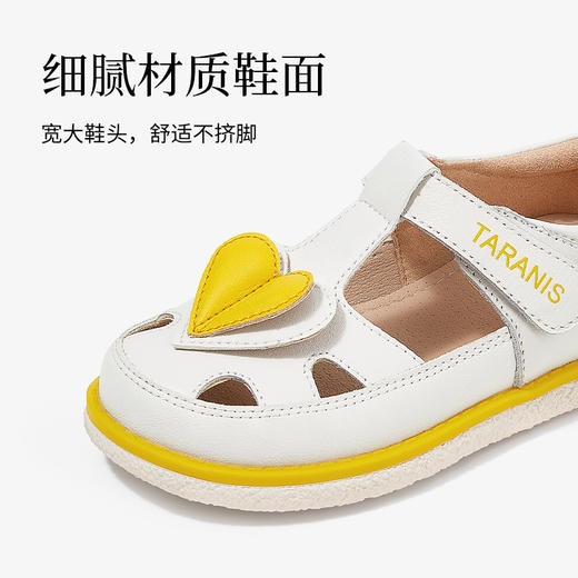 泰兰尼斯女童旅游凉鞋夏季新款小童透气休闲软底儿童鞋子T05X3B2756 商品图5