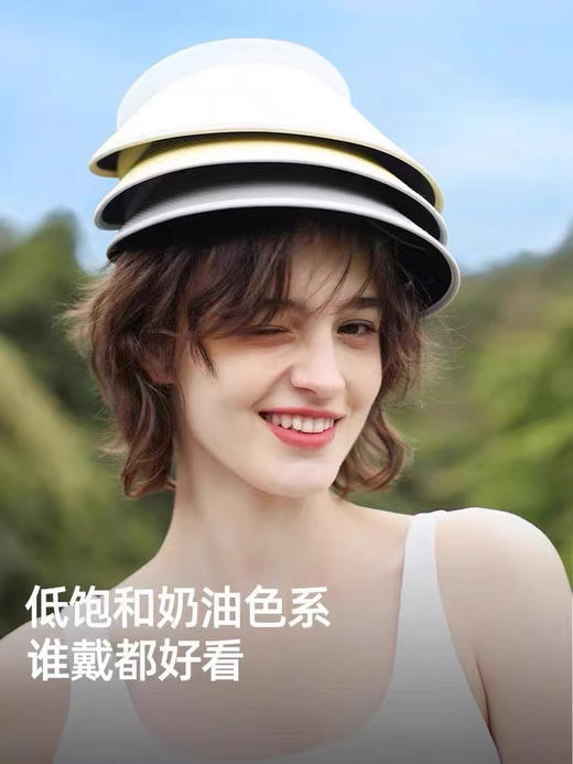 原单正品欧桑尼来了！防晒帽！
ohsunny防晒帽子女春夏户外太阳帽防紫外线遮阳空顶大檐蛋糕帽
四个色，官网138 商品图7