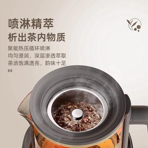 金灶A-133喷淋式煮茶器大容量养生壶恒温壶蒸汽煮茶壶烧水壶家用 商品图3