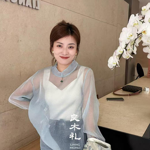 【不退不换】良木礼欧莎雪花衬衫(51409) 商品图0