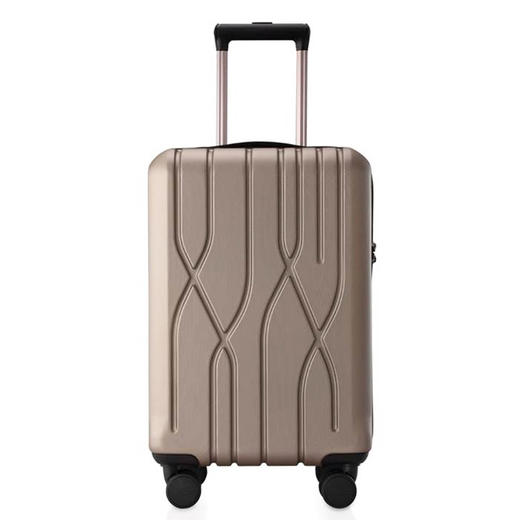 外交官拉杆箱-香槟金-24英寸HM-6083 商品图0