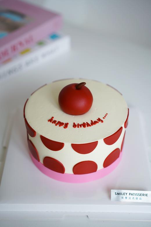 手绘奶油蛋糕 | 鲜果原味奶油 - 小苹果 商品图1