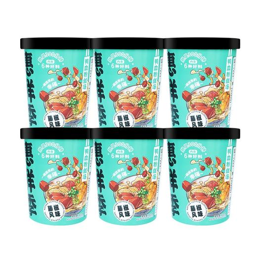 惠祥季藤椒味鸭血粉丝汤179g/桶 179g*6 商品图0