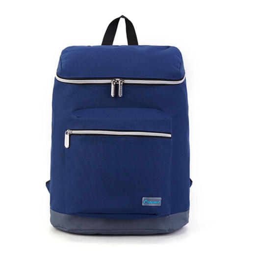 外交官双肩包-蓝配灰HM-5152L-858 商品图0