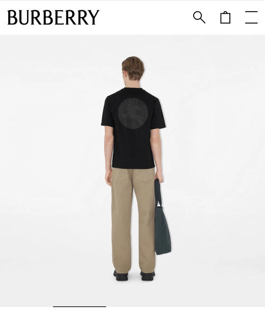 B.B 丝光双纱 圆形骑士发泡印花  圆领短袖T恤 TX442 商品图1