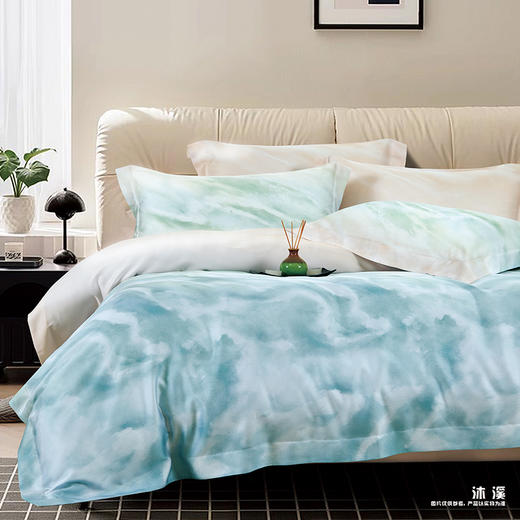 鑫缘 玉精纤维印花四件套 DXD0418-20 商品图1