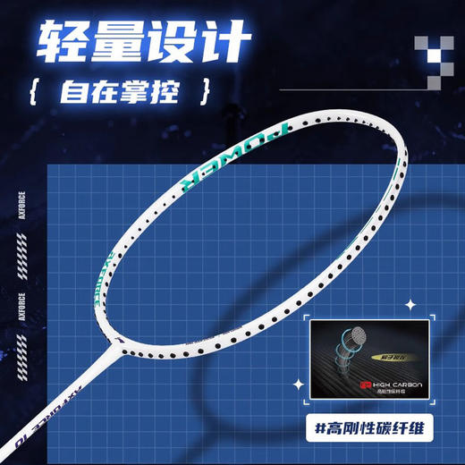 李宁LINING雷霆10羽毛球拍 入门训练羽毛球拍单拍 商品图3