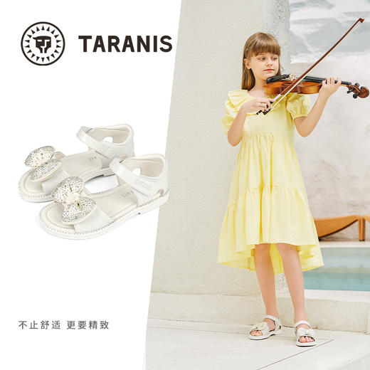 泰兰尼斯儿童公主露趾凉鞋时尚凉鞋露趾设计夏季儿童鞋子T07D2B1789 商品图1