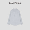 ROMI STUDIO“随性自然”100%色织亚麻天然肌理翻领衬衣 RWCSSY2211 商品缩略图1