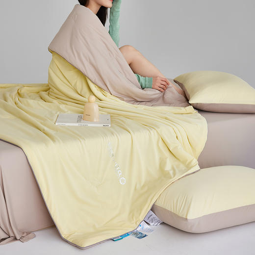 【凉感值高达0.36】A类裸睡级凉感兰精莱赛尔天丝夏被 丝滑凉爽夏凉被 商品图13