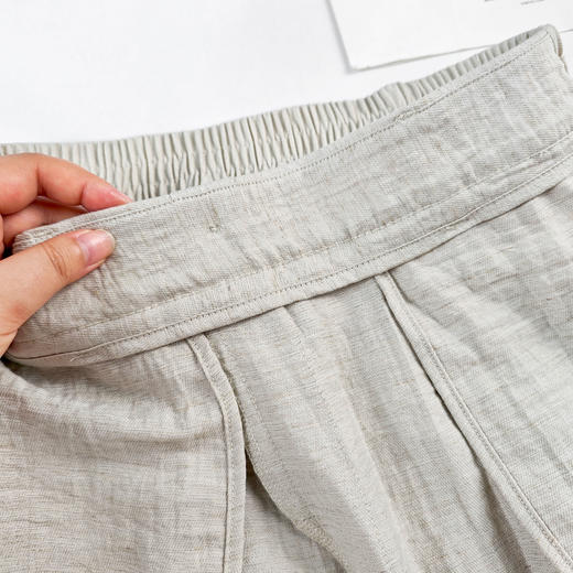 热卖！清凉显瘦！DANMO旦茉 麻小姐棉麻裤阔腿裤 吸湿透气  柔软透舒适 显高显瘦 5色可选 商品图10