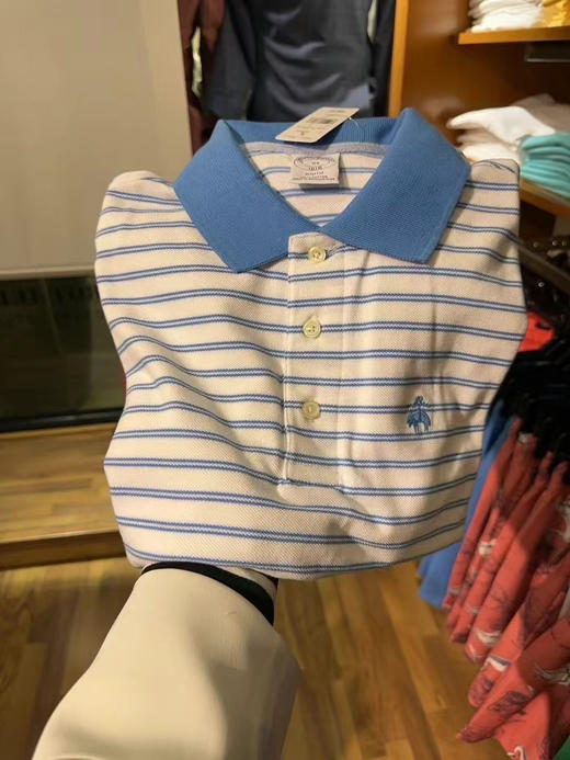 修身版💢‼️🔥💰398/件polo⚠衫️🔥👨🏻‍🦱布克兄弟男士短袖Polo衫slim fit修身版👕 经典总统御衣品牌～受各界人士青睐 商品图2