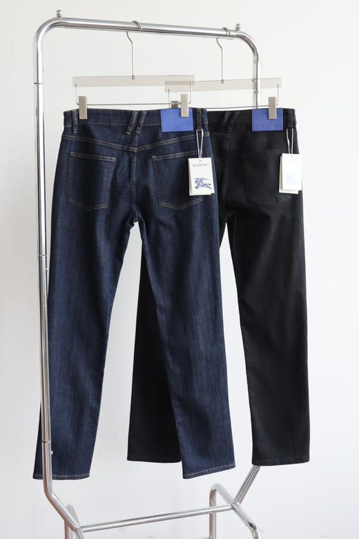 B.B 双色修身小直筒弹力水洗牛仔裤 NZK238 商品图4