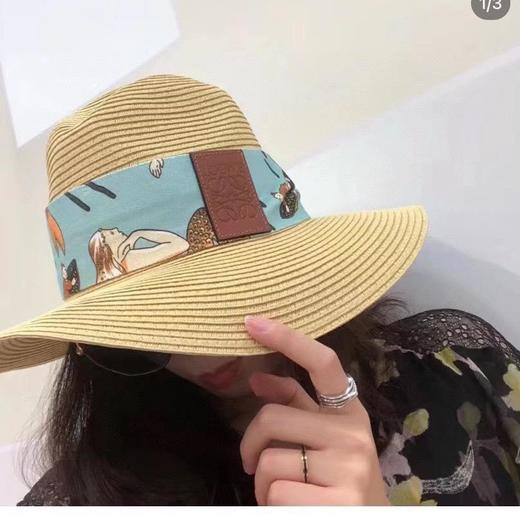 罗意威LoewePaula合作系列编织草帽（CO） 商品图8