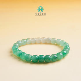 独龙玉老型珠手串