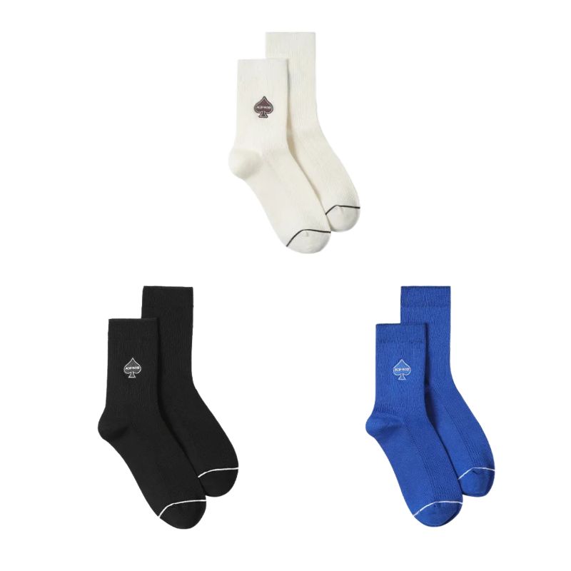 YKYB袜子男女情侣四季防臭吸汗潮流潮牌棉街头透气运动个性中筒袜