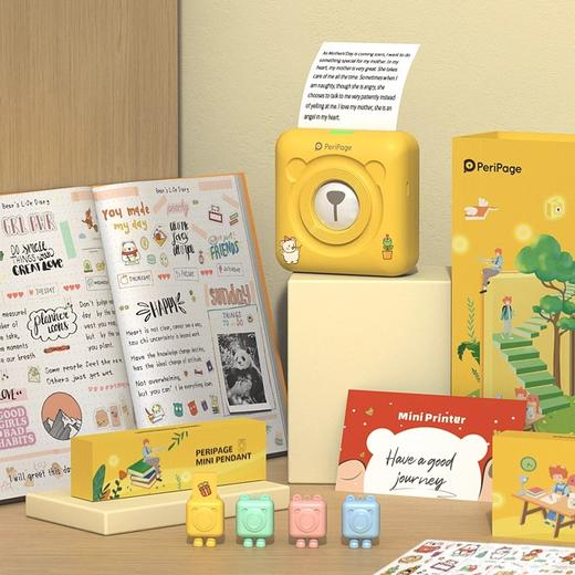 爱立熊A6限量礼盒错题打印机无墨便携式家用小型蓝牙迷你打印机 商品图0