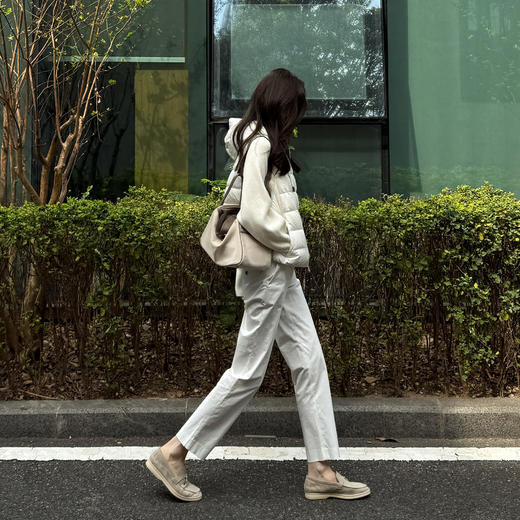 ROMI STUDIO“简约优雅”棉质微弹九分休闲裤RW24WXH1338 商品图0