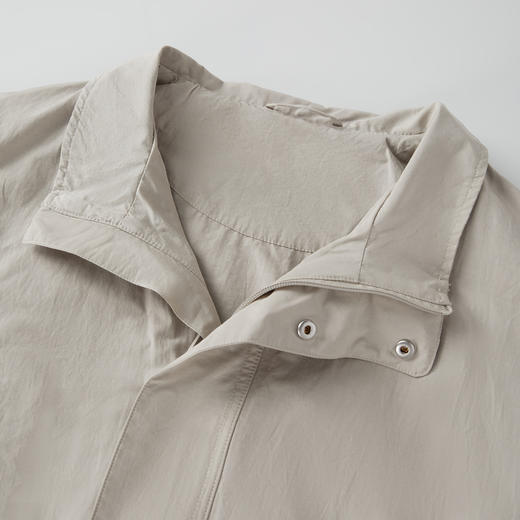 ROMI STUDIO“都市休闲”锦棉混纺轻薄立领工装夹克外套 RWCSWG2244 商品图3