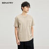 贝纳川醋酸莫代尔绣口袋短袖T恤ECF114005 商品缩略图7