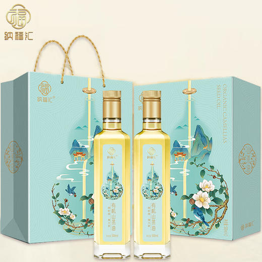 纳福汇山茶油福禄礼盒 500ml*2 商品图0