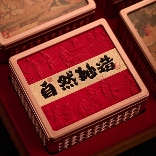 自然妙造【通版·四方罐·红 】一套55元 /一件10套 商品图4