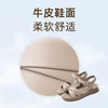 信诺真皮舒适妈妈凉鞋2025夏季新款软底女鞋外穿轻便平底中老年鞋5L618-23 商品缩略图1