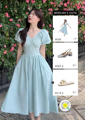 蓝屿仙裙，海边封神战裙！