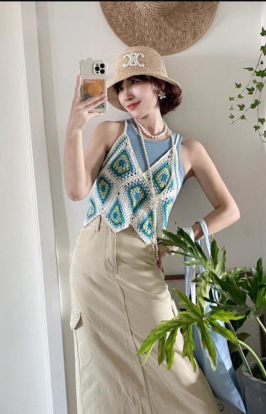 CELINE赛琳字母Logo简约舒适时尚渔夫帽新款凯旋门编织草帽（CO） 商品图3