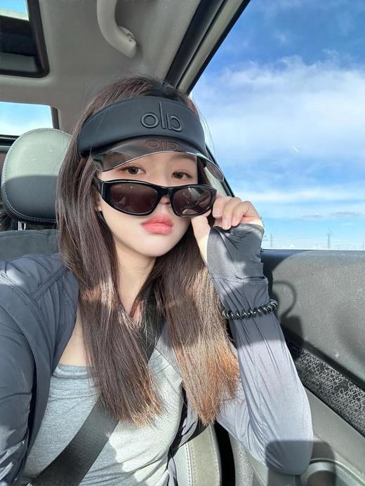 aloyoga徽标设计涤纶防晒帽男女同款情侣款夏日必备alo放到帽（EJ） 商品图6