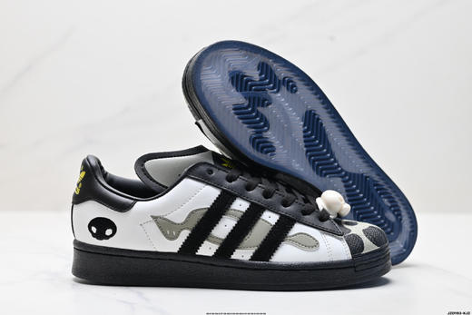 阿迪达斯Adidas Originals Superstar贝壳头低帮休闲运动板鞋JQ8778男女鞋 商品图4