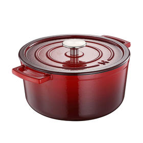 四季系列珐琅汤锅（含防烫手夹一对）HXC-T-T025