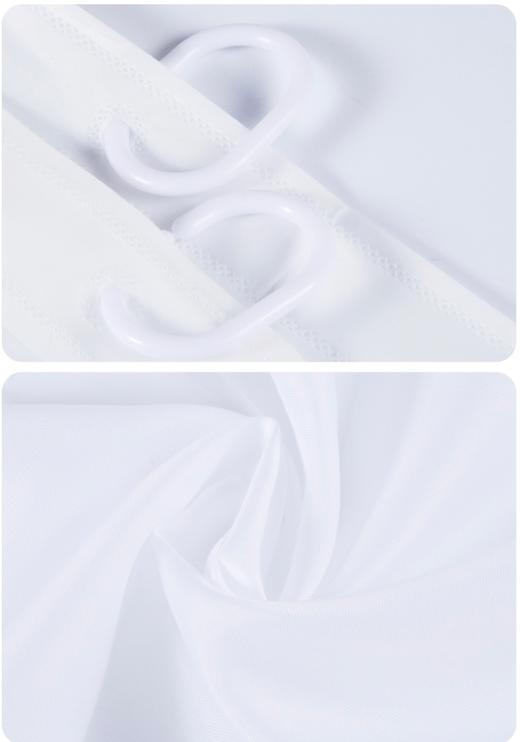 百得适纯色世界浴帘PEVA 商品图3