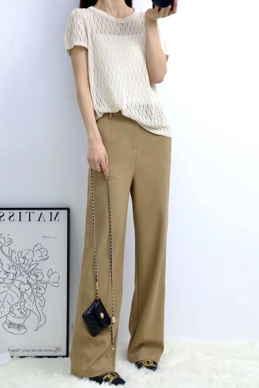 LPIUTY品牌直发！镂空短袖针织衫 C067793 商品图2