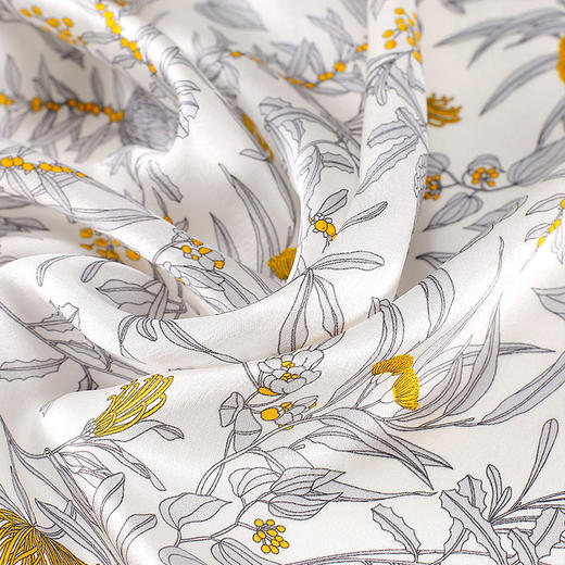 春夏款桑蚕丝丝巾女真丝小丝巾方巾53领巾时尚装饰头巾包发带百搭丝巾夏季配饰新款爆款 商品图2