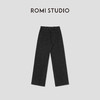 ROMI STUDIO“极简优雅”高支棉环保水洗立裁直筒牛仔裤 RWBWXD1597 商品缩略图1