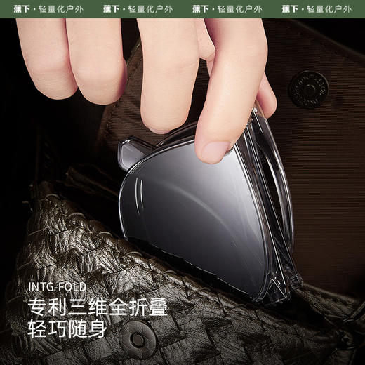 蕉下方圆中框折叠墨镜FO31424 商品图4