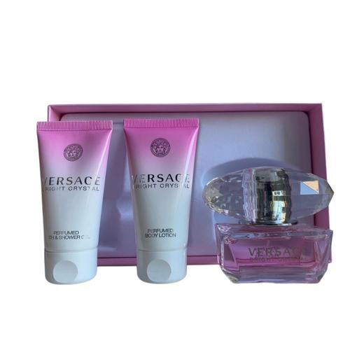 范思哲粉耀晶钻女士香水套装(香水50ml+沐浴50ml+身体乳50ml)【保质期：2028年11月1日】 商品图0