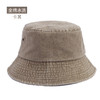 【复古做旧渔夫帽，时尚透气潮款！】复古做旧渔夫帽 纯色水洗棉牛仔帽子 春夏时尚透气情侣盆帽潮-QQ 商品缩略图6