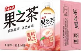 东鹏 果之茶 蜜桃乌龙1L*12